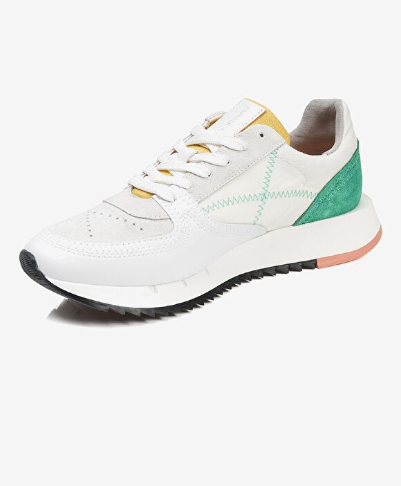 GreyderLab Erkek Yeşil Beyaz Sneaker Ayakkabı