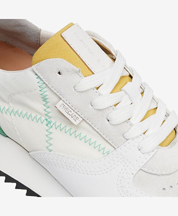GreyderLab Erkek Yeşil Beyaz Sneaker Ayakkabı