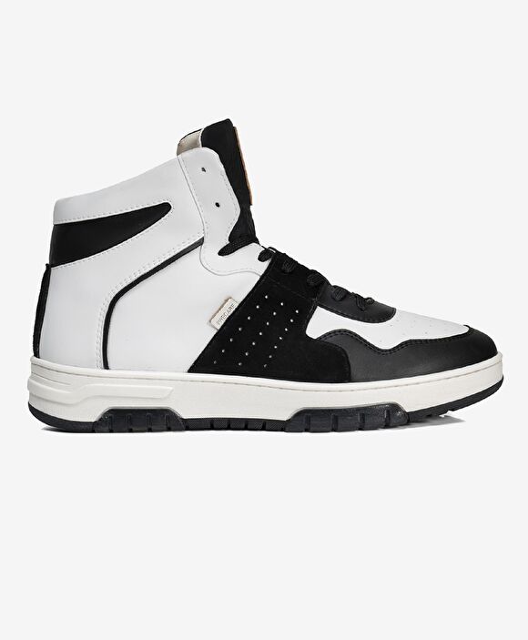 GreyderLab Erkek Siyah Beyaz Sneaker Ayakkabı