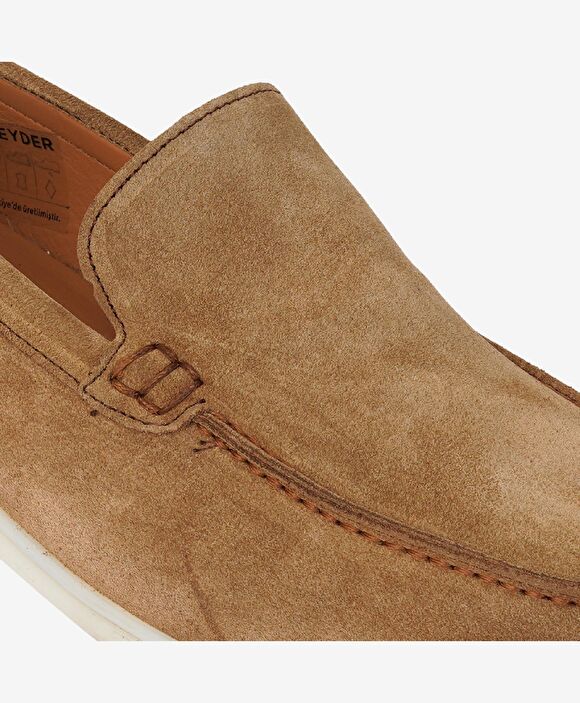 Erkek Taba Hakiki Deri Casual Ayakkabı