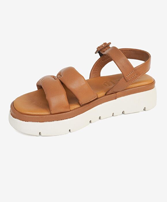 Kadın Taba Hakiki Deri Sandalet