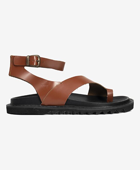 Kadın Taba Hakiki Deri Sandalet