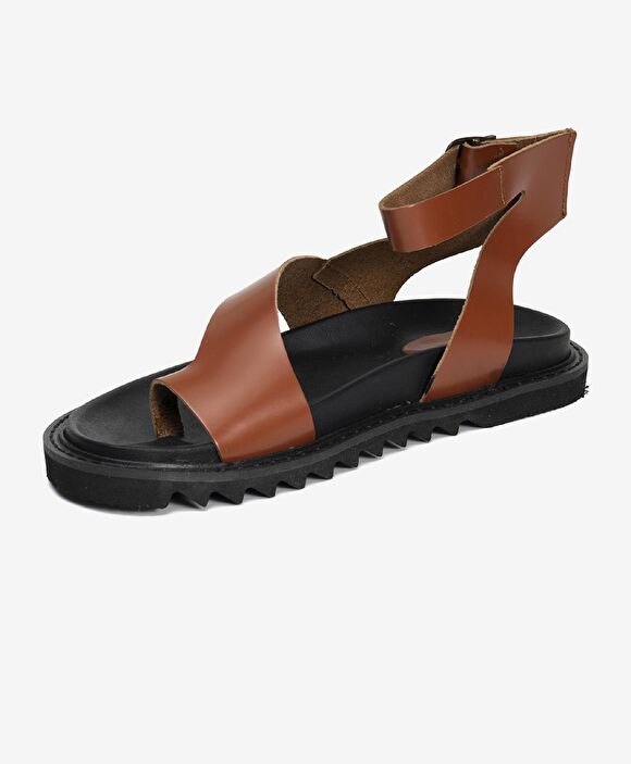 Kadın Taba Hakiki Deri Sandalet