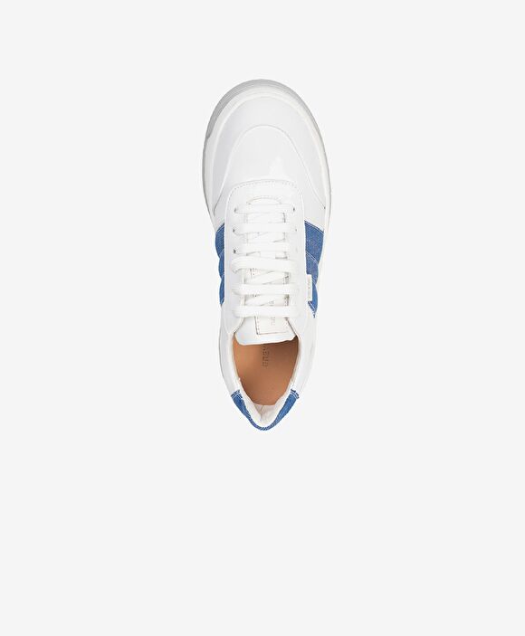 GreyderLab Kadın Beyaz Mavi Sneaker Ayakkabı