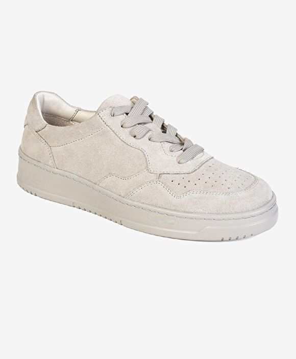 Kadın Vizon Süet Hakiki Deri Sneaker Ayakkabı