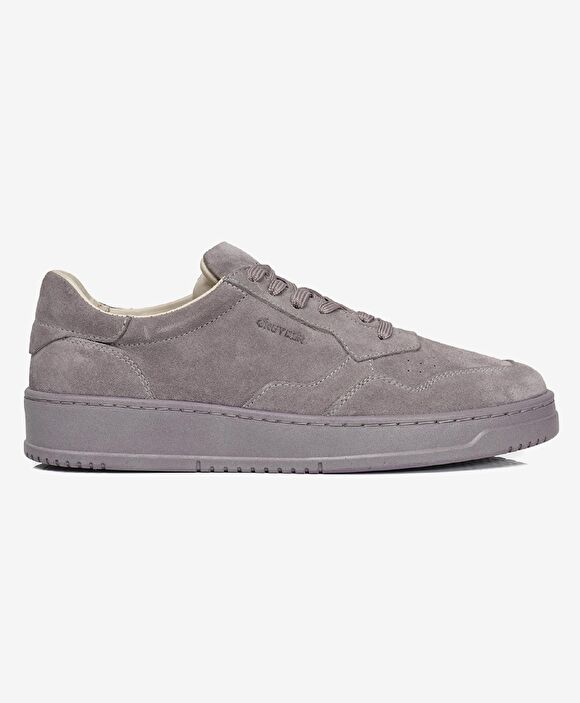 Kadın Lila Süet Hakiki Deri Sneaker Ayakkabı