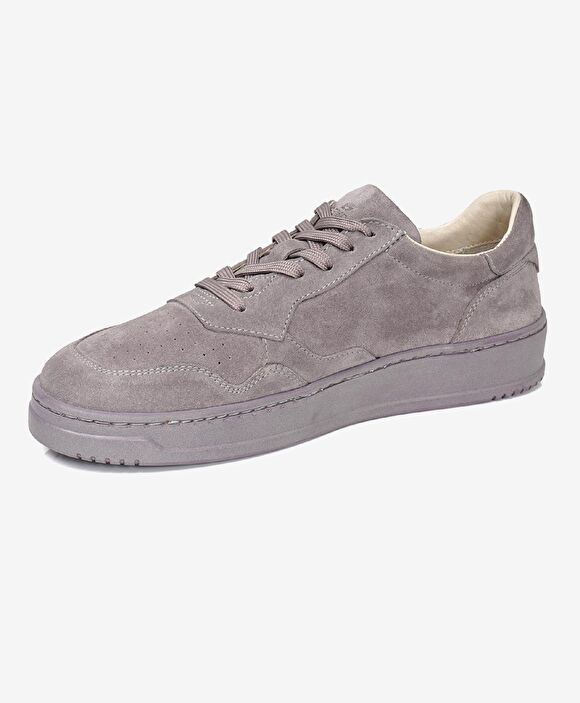 Kadın Lila Süet Hakiki Deri Sneaker Ayakkabı