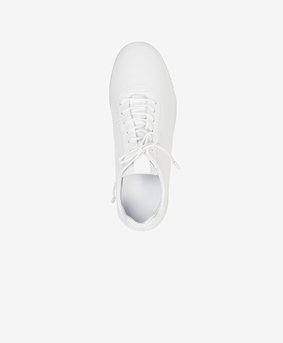 Kadın Beyaz Hakiki Deri Sneaker Ayakkabı