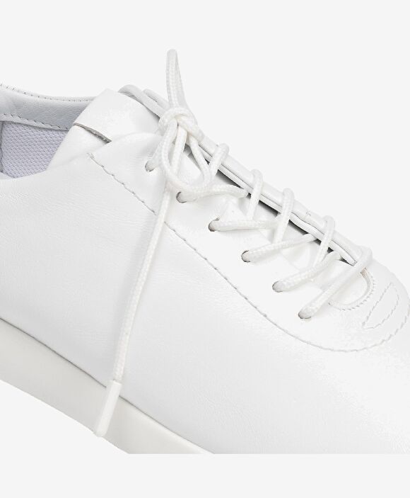 Kadın Beyaz Hakiki Deri Sneaker Ayakkabı