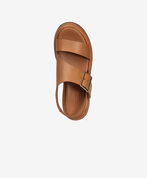 Kadın Taba Hakiki Deri Sandalet