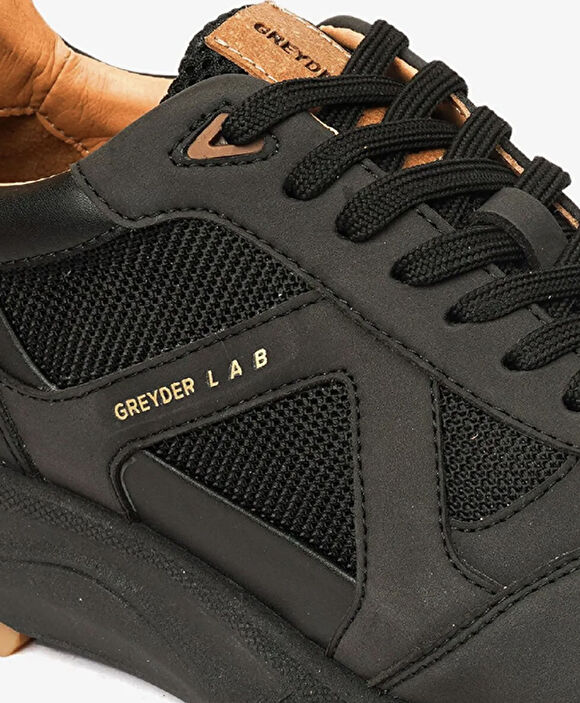 Greyder LAB Erkek Siyah Sneaker Ayakkabı
