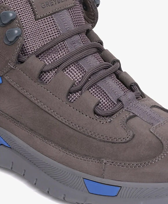 Erkek Füme Hakiki Deri Sneaker Bot