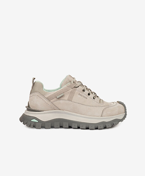 Gri Yeşil Su Geçirmez Ayakkabı