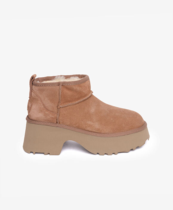 Kadın Taba Süet Hakiki Deri Topuklu Bot