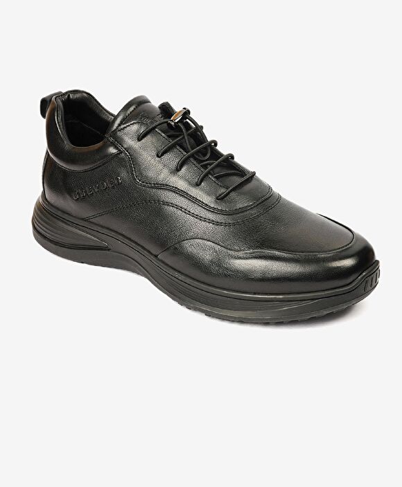 Erkek Siyah Hakiki Deri Comfort Ayakkabı 4K1FA64612