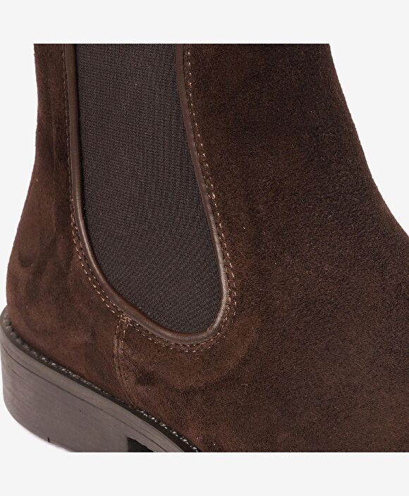 Erkek Kahverengi Hakiki Deri Chelsea Bot