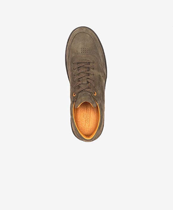 Erkek Duman Hakiki Deri Sneaker Ayakkabı
