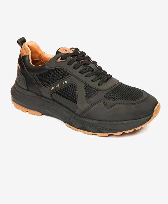 Greyder LAB Erkek Siyah Sneaker Ayakkabı