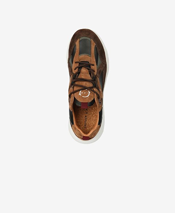 Greyder LAB Erkek Kahverengi Sneaker Ayakkabı