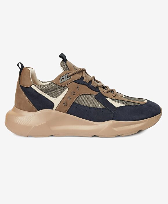 Greyder LAB Erkek Mavi Kahverengi Sneaker Ayakkabı