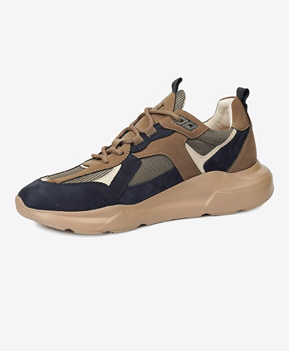 Greyder LAB Erkek Mavi Kahverengi Sneaker Ayakkabı