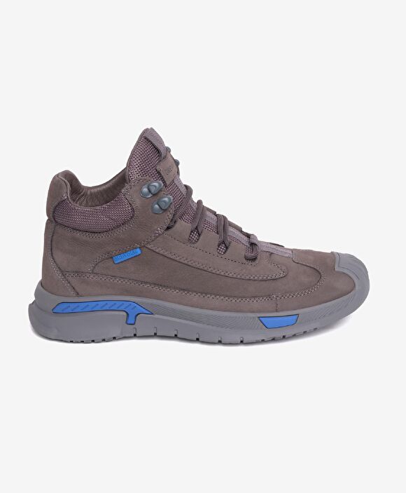 Erkek Füme Hakiki Deri Sneaker Bot