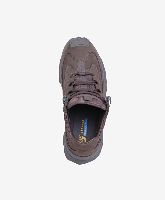 Erkek Füme Hakiki Deri Sneaker Bot