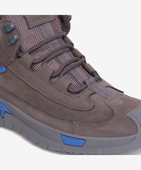 Erkek Füme Hakiki Deri Sneaker Bot