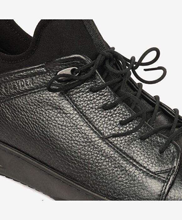 Erkek Siyah Hakiki Deri Casual Ayakkabı