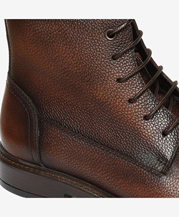 Erkek Kahverengi Hakiki Deri Günlük Bot