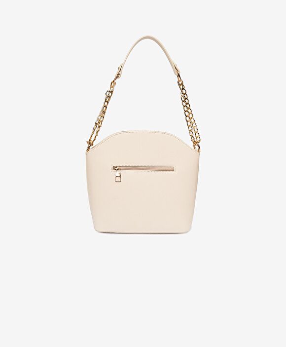 Kadın Siyah 3 Bölmeli Omuz Çantası