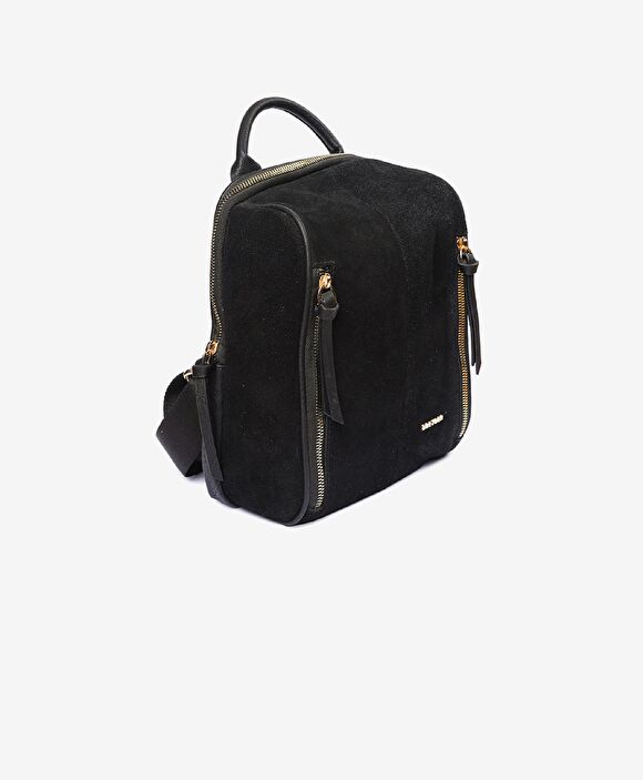 Kadın Siyah Tek Bölmeli Sırt Çantası