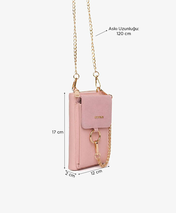 Kadın Pudra Mıknatıslı Çapraz Çanta