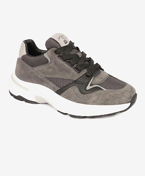 Kadın Füme Hakiki Deri Spor Ayakkabı