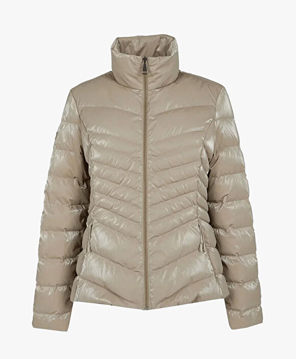 Kadın Bej Kaz Tüyü Su İtici Mont 4K2TM84000