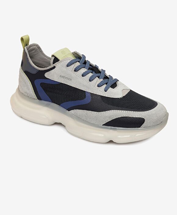 Erkek Beyaz Hakiki Deri Spor Ayakkabı