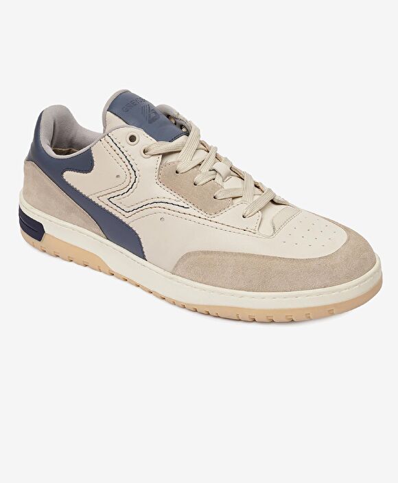 Erkek Açık Vizon Hakiki Deri Sneaker Ayakkabı