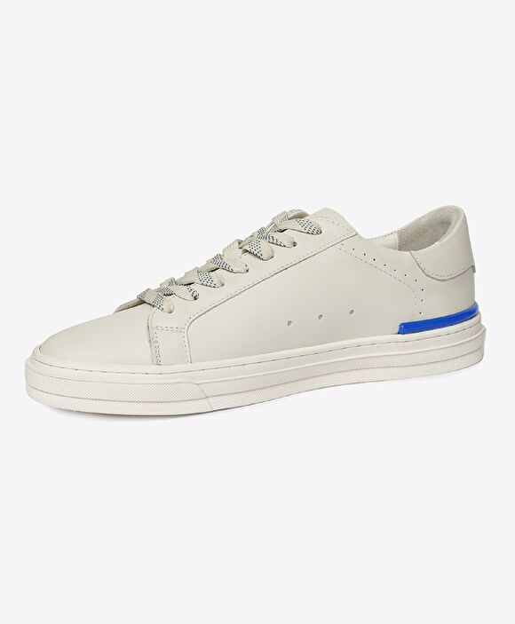 Erkek Beyaz Hakiki Deri Sneaker Ayakkabı