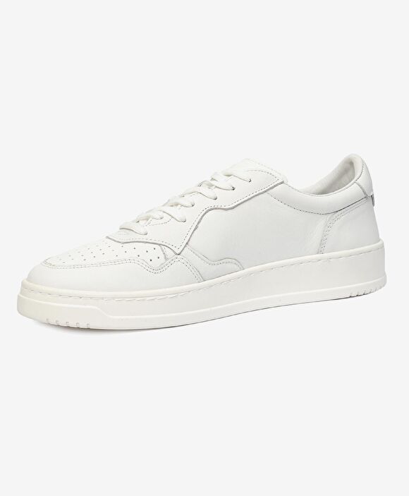 Erkek Beyaz Hakiki Deri Sneaker  Ayakkabı