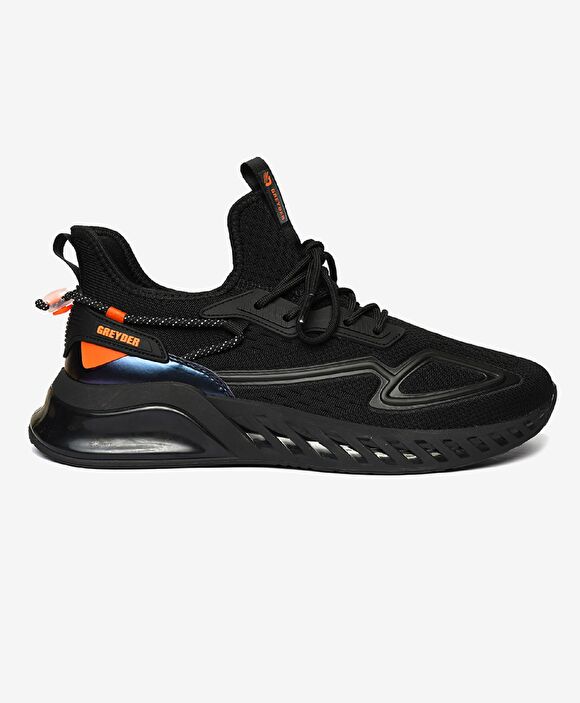 Erkek Siyah Sneaker Ayakkabı