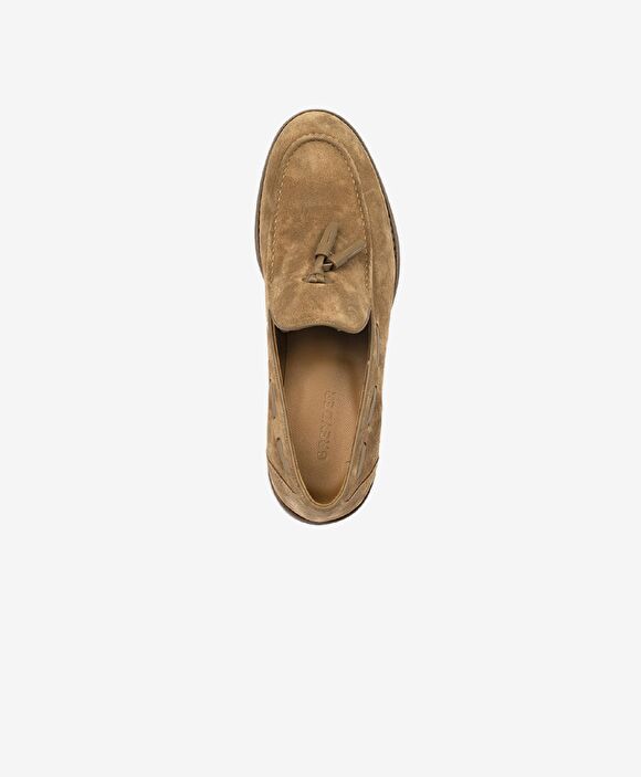 Erkek Sigaro Hakiki Deri Loafer Ayakkabı