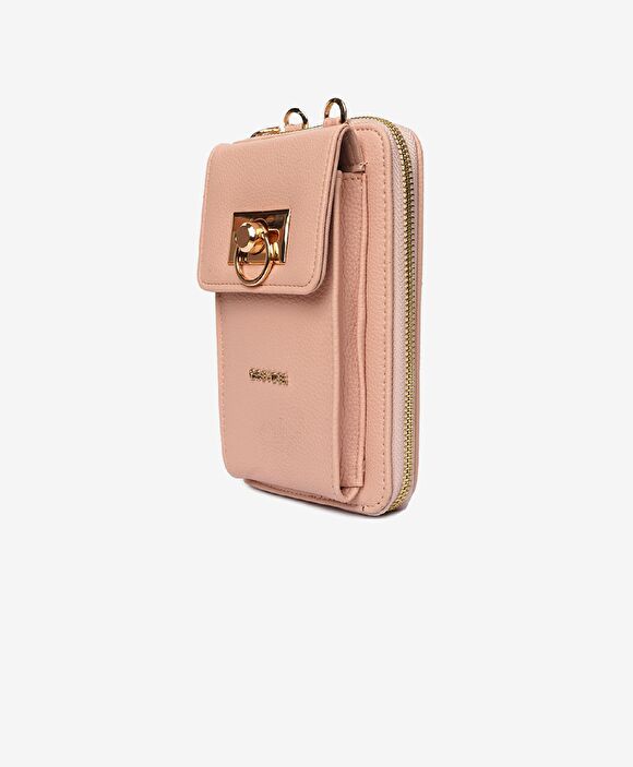 Kadın Pudra Tokalı Çapraz Çanta