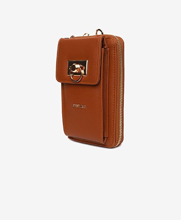 Kadın Taba Tokalı Çapraz Çanta