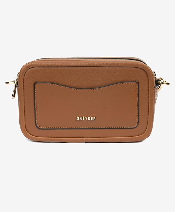 Kadın Taba İki Bölmeli Omuz Çantası