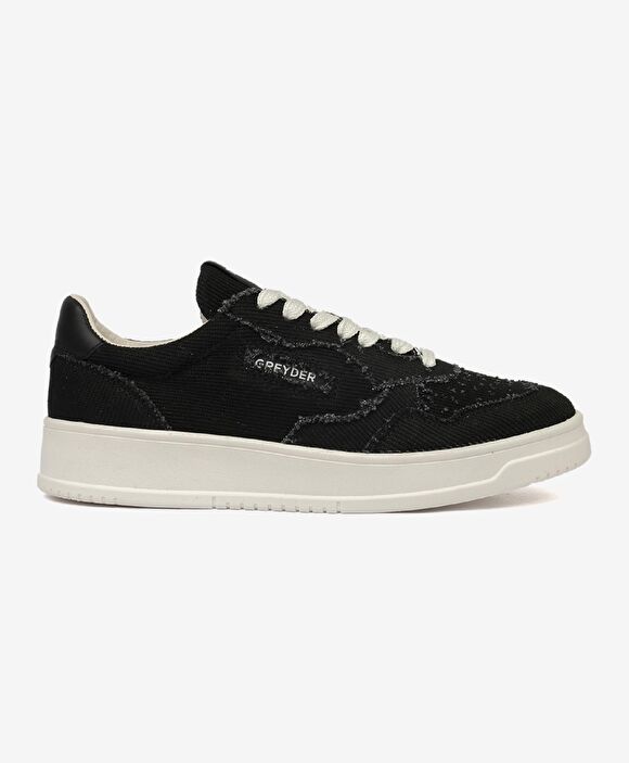 Kadın Siyah Hakiki Deri Sneaker Ayakkabı