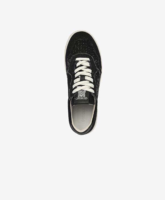 Kadın Siyah Hakiki Deri Sneaker Ayakkabı