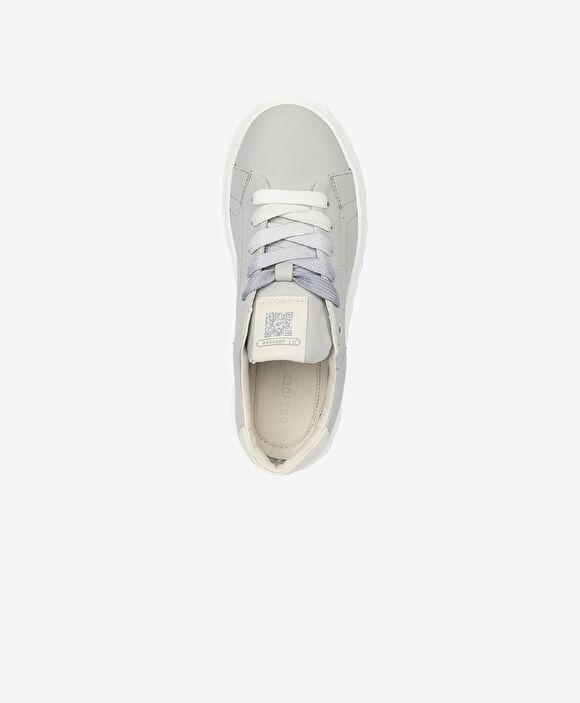Kadın Açık Mavi Hakiki Deri Sneaker Ayakkabı