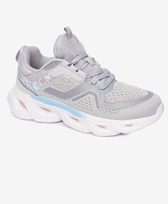 Kadın Açık Gri Pudra Spor Ayakkabı