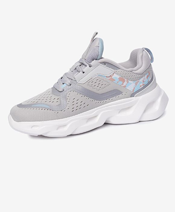 Kadın Açık Gri Pudra Spor Ayakkabı