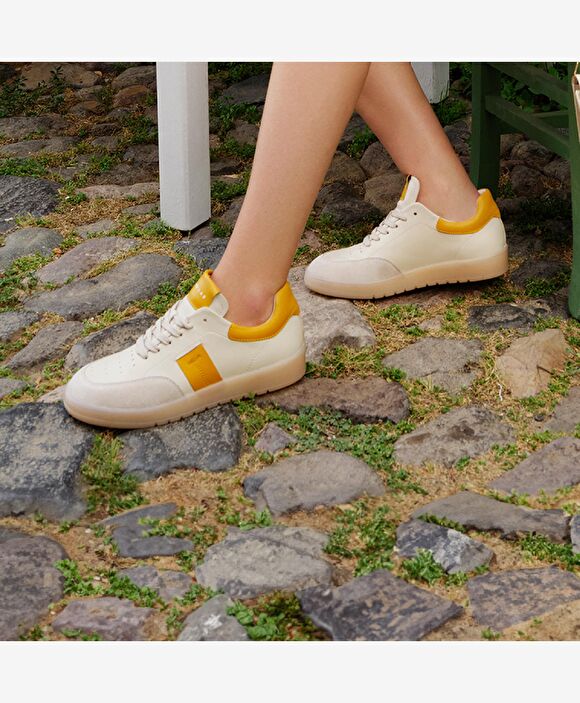 GreyderLab Kadın Sarı Sneaker Ayakkabı